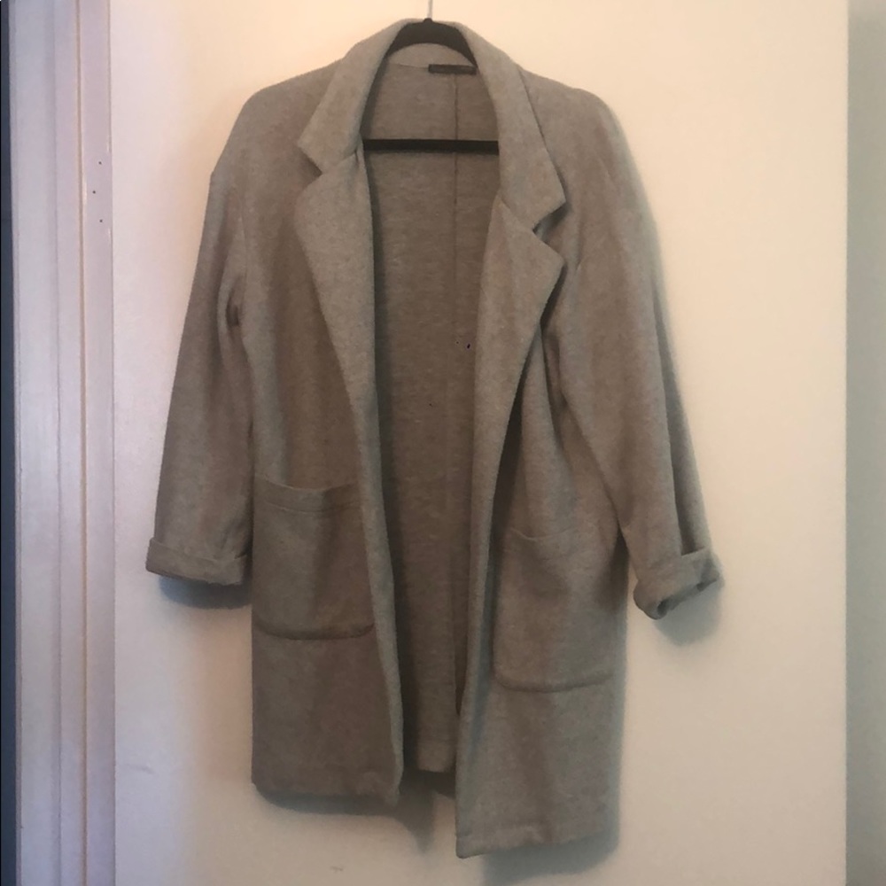 Zara sweater coat